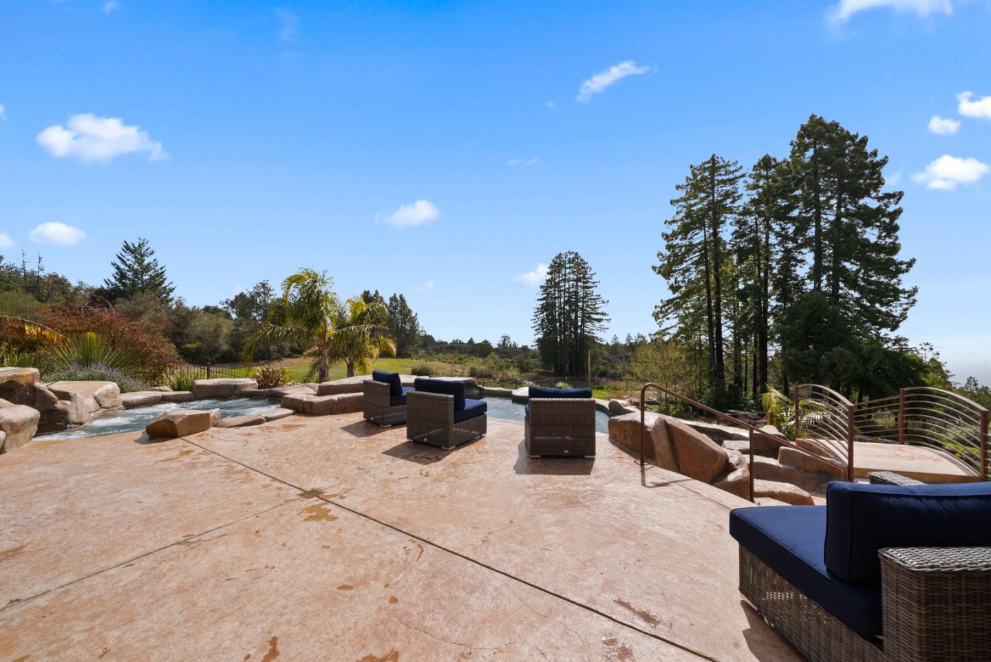 1061 Summit Road Watsonville, CA 95076 - Photo 60 of 92 a view of a terrace with furniture