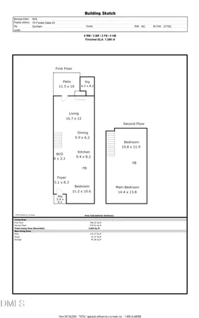 $279,000 | 74 Forest Oaks Drive, Durham, NC 27705