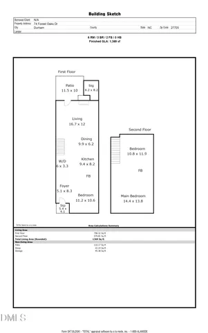 $299,000 | 74 Forest Oaks Drive, Durham, NC 27705