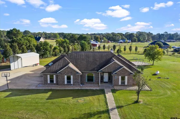 a view of house with garden