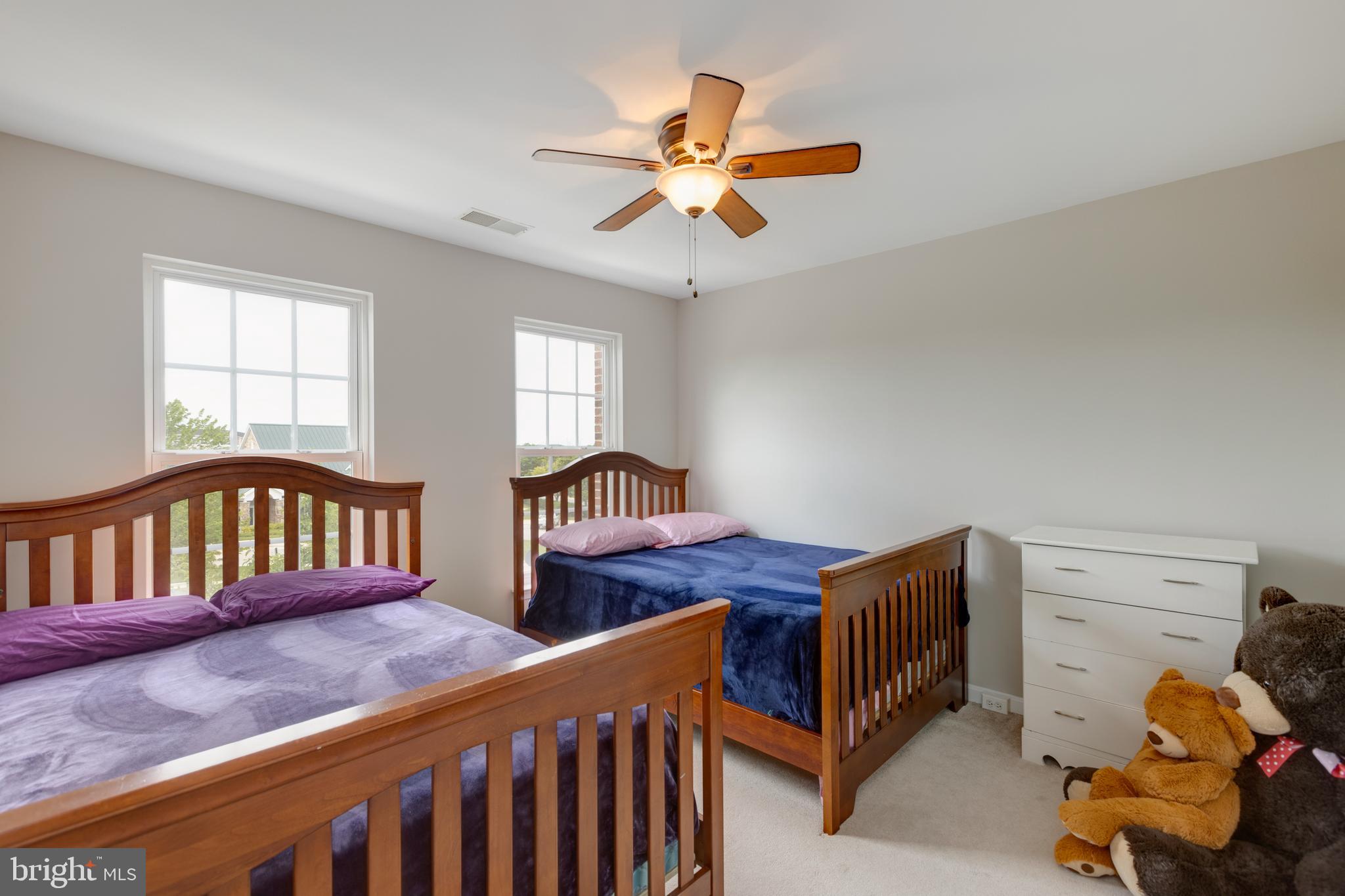 24612 Nettle Mill Square Aldie, VA 20105 - Photo 29 of 38 2nd Bedroom large enough for 2 full beds
