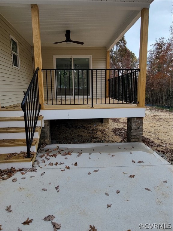 12013 Corte Castle Road Chesterfield, VA 23838 - Photo 38 of 43 a view of balcony with wooden floor
