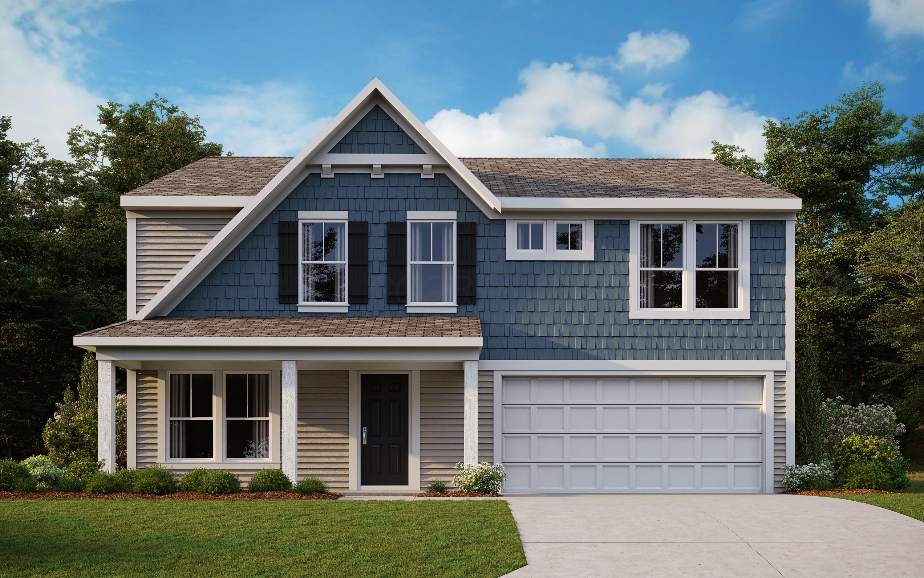 1523 Georgia Road Circleville, OH 43113 - Photo 1 of 3 Rendering_jensen_coastal-classic_all-sid