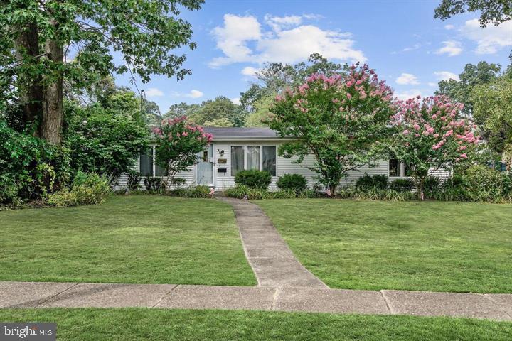 323 Palmer Street Riverside, NJ 08075 - Photo 28 of 30 a front view of a house with a yard