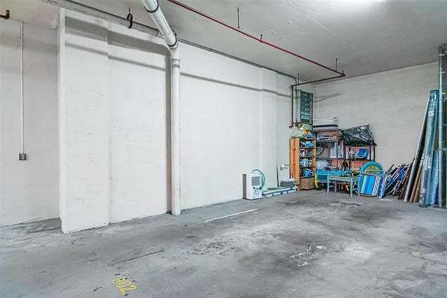 a view of a swimming pool with a lounge chairs