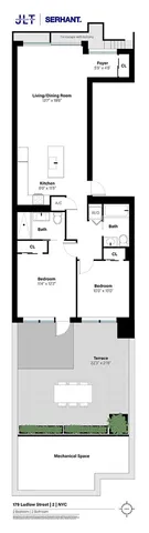 $1,995,000 | 179 Ludlow Street, Unit 2 | Lower East Side