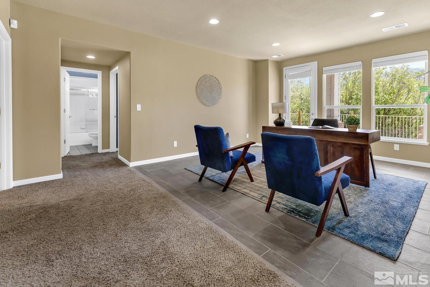 4965 Pinebluff Trail Reno, NV 89519 - Photo 21 of 40 a workspace with furniture and a window