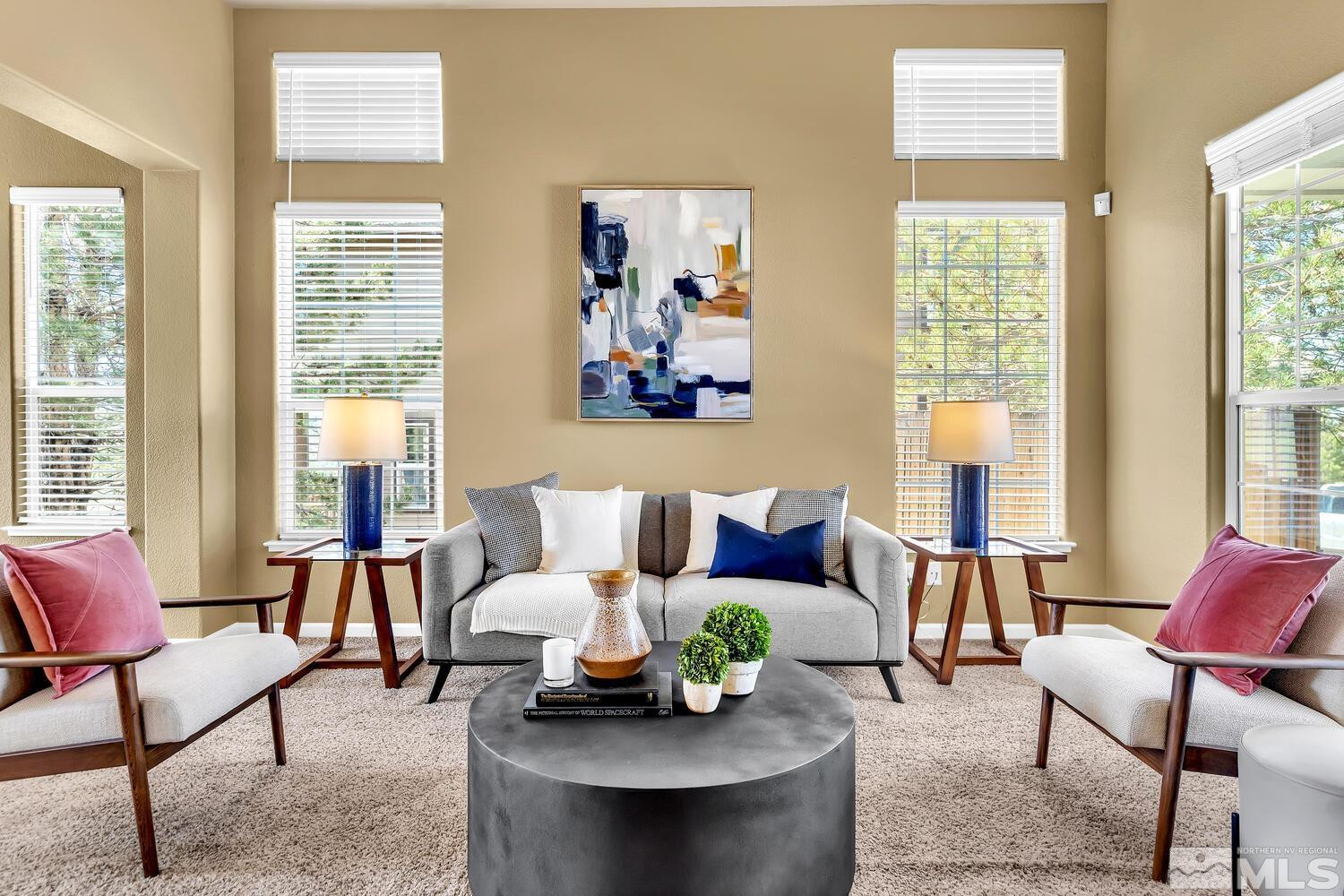 4965 Pinebluff Trail Reno, NV 89519 - Photo 5 of 40 a living room with furniture and windows