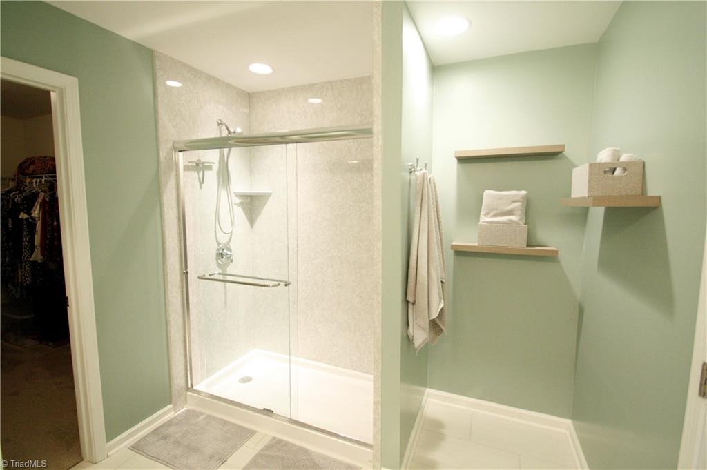 6669 Ridge Bluff Drive Rural Hall, NC 27045 - Photo 22 of 30 Primary shower
