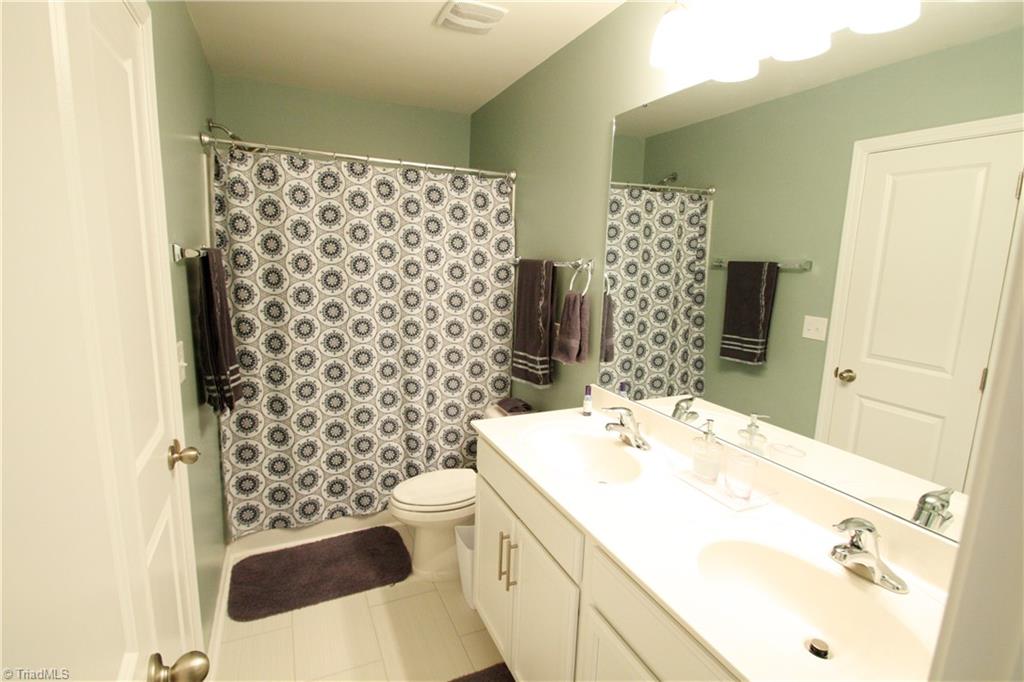 6669 Ridge Bluff Drive Rural Hall, NC 27045 - Photo 27 of 30 Upstairs Hall bathroom