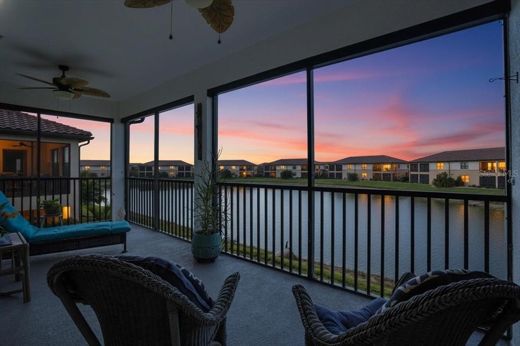 20201 Ragazza Circle, Unit 201 Venice, FL 34293 - Photo 28 of 58 a view of a balcony with furniture