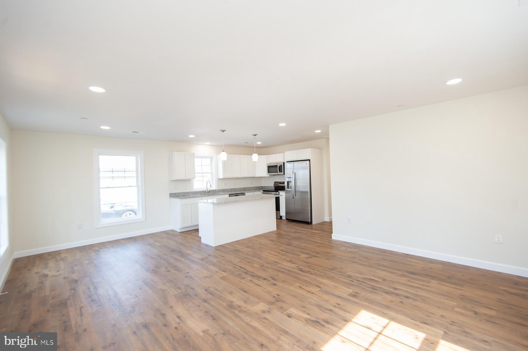 406 Charles Street Hurlock, MD 21643 - Photo 3 of 17 a view of kitchen with wooden floor