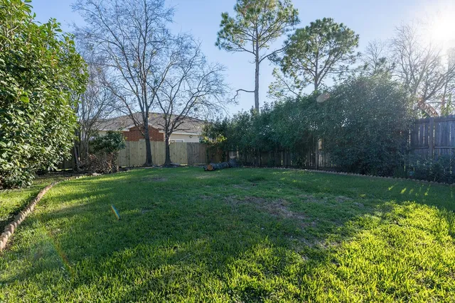 a view of outdoor space and yard