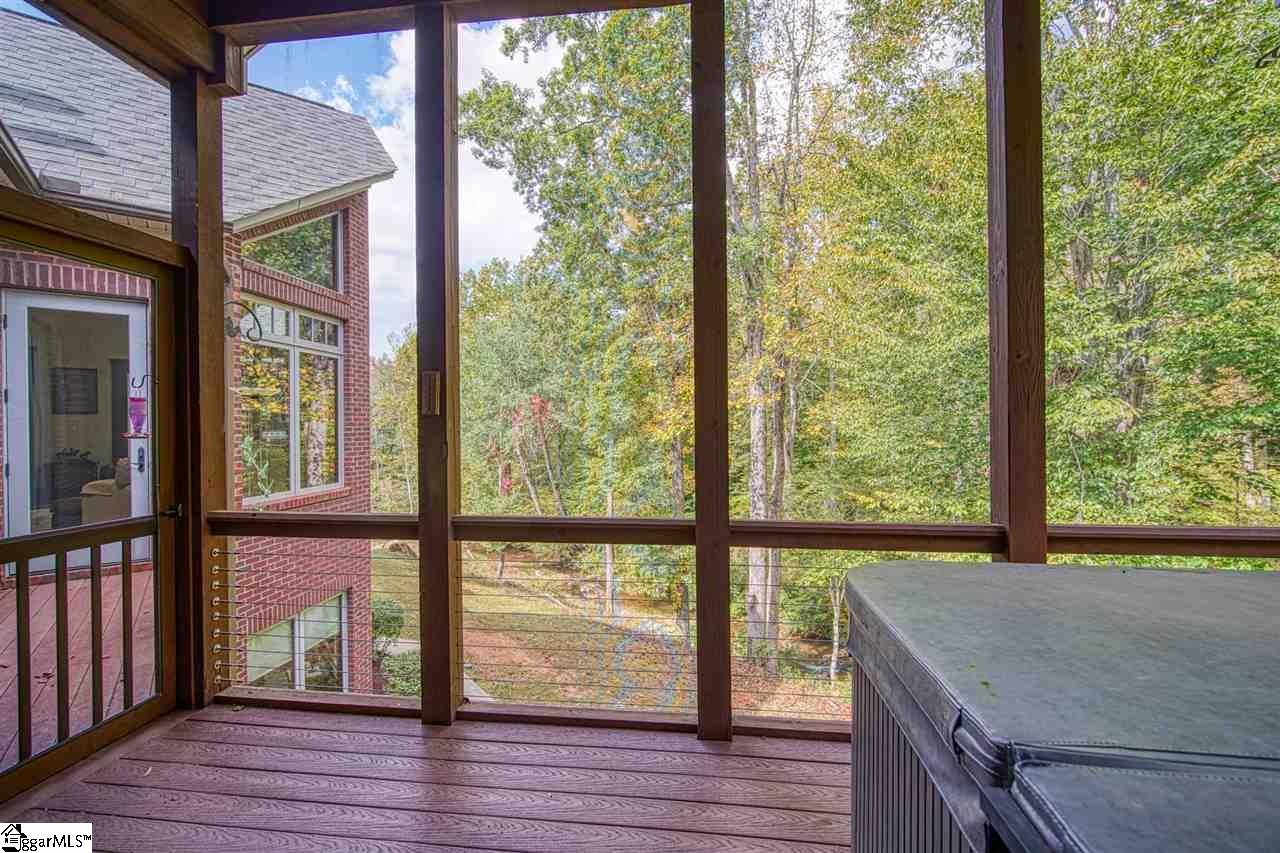 751 Holland Ford Road Pelzer, SC 29669 - Photo 13 of 36 Private Master Suite Porch overlooking the creek