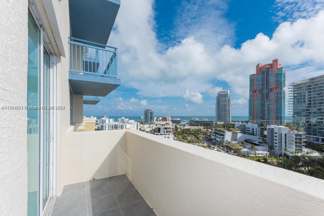 90 Alton Road, Unit 1502 Miami Beach, FL 33139 - Photo 11 of 29 a view of city from balcony