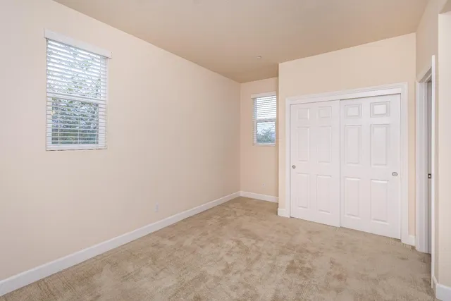 a bathroom with sink and mirror