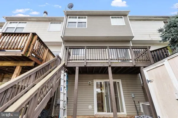 a view of balcony and deck