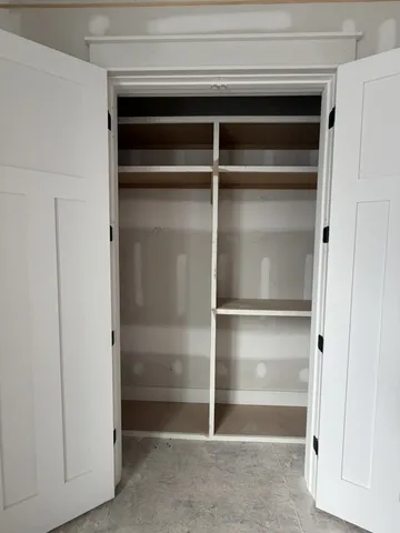 a refrigerator in a kitchen