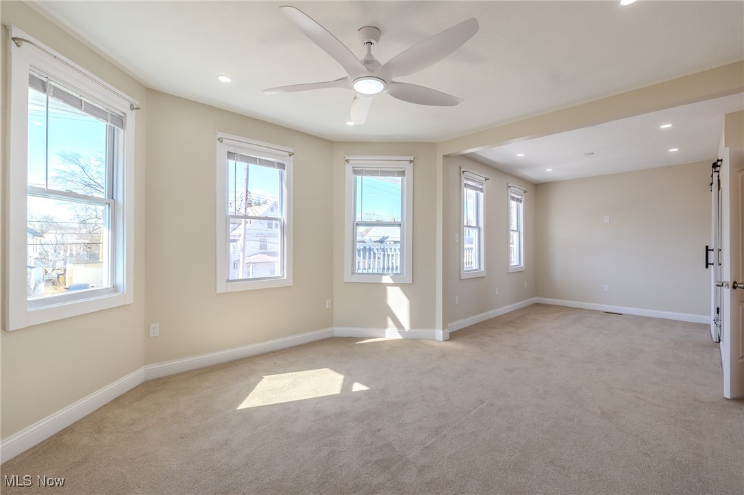 3516 Broadview Road Cleveland, OH 44109 - Photo 23 of 42 Spare room with a wealth of natural light and baseboards