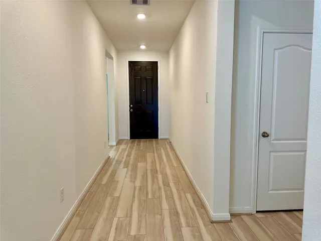 a view of wooden floor in a room