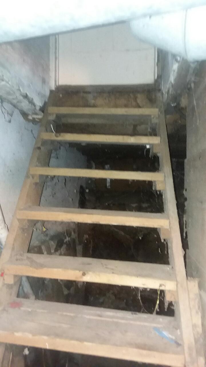 460 Carthage Road Carthage, ME 04224 - Photo 23 of 29 Basement steps