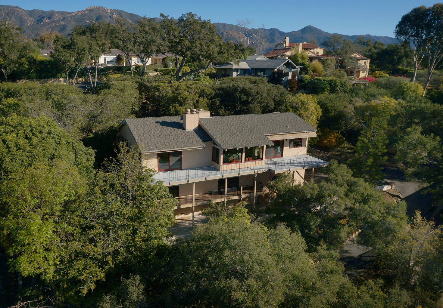 1520 Franceschi Road Santa Barbara, CA 93103 - Photo 5 of 16 2_aerial