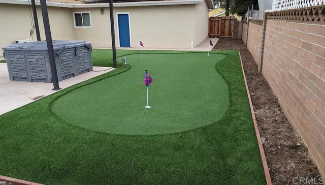 a view of a lake with a city