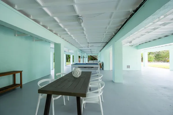 a view of outdoor space and deck