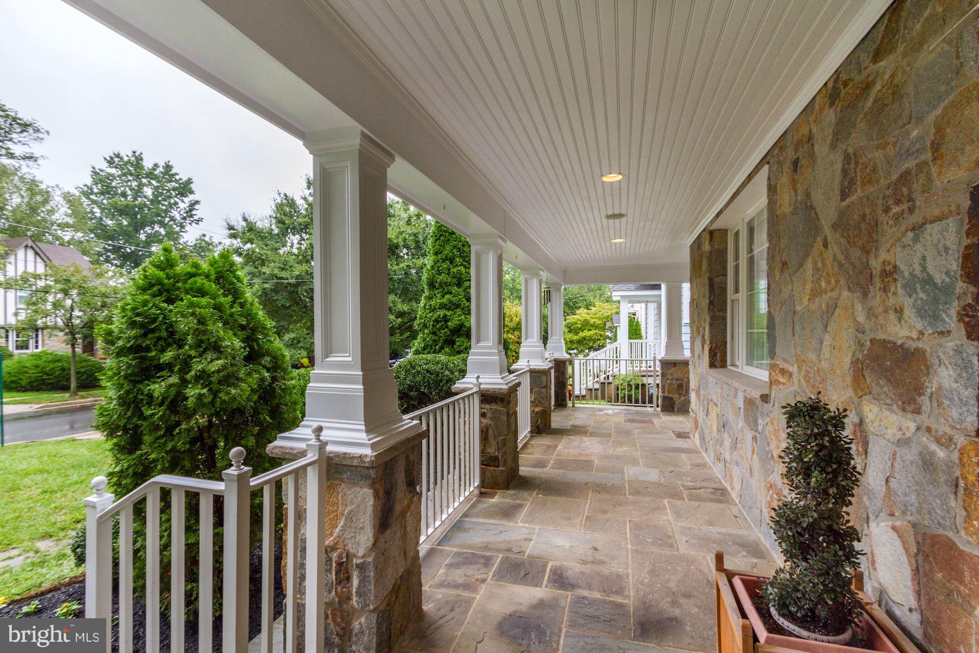 4416 Ridge Street Chevy Chase, MD 20815 - Photo 35 of 39 Wrap around porch