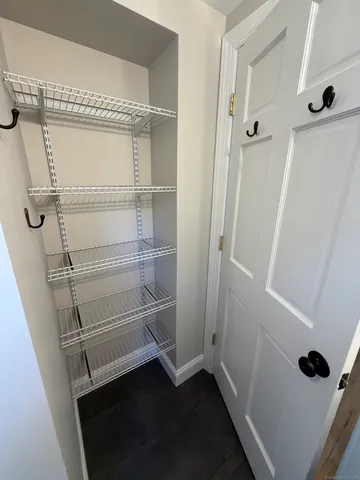 a view of walk in closet