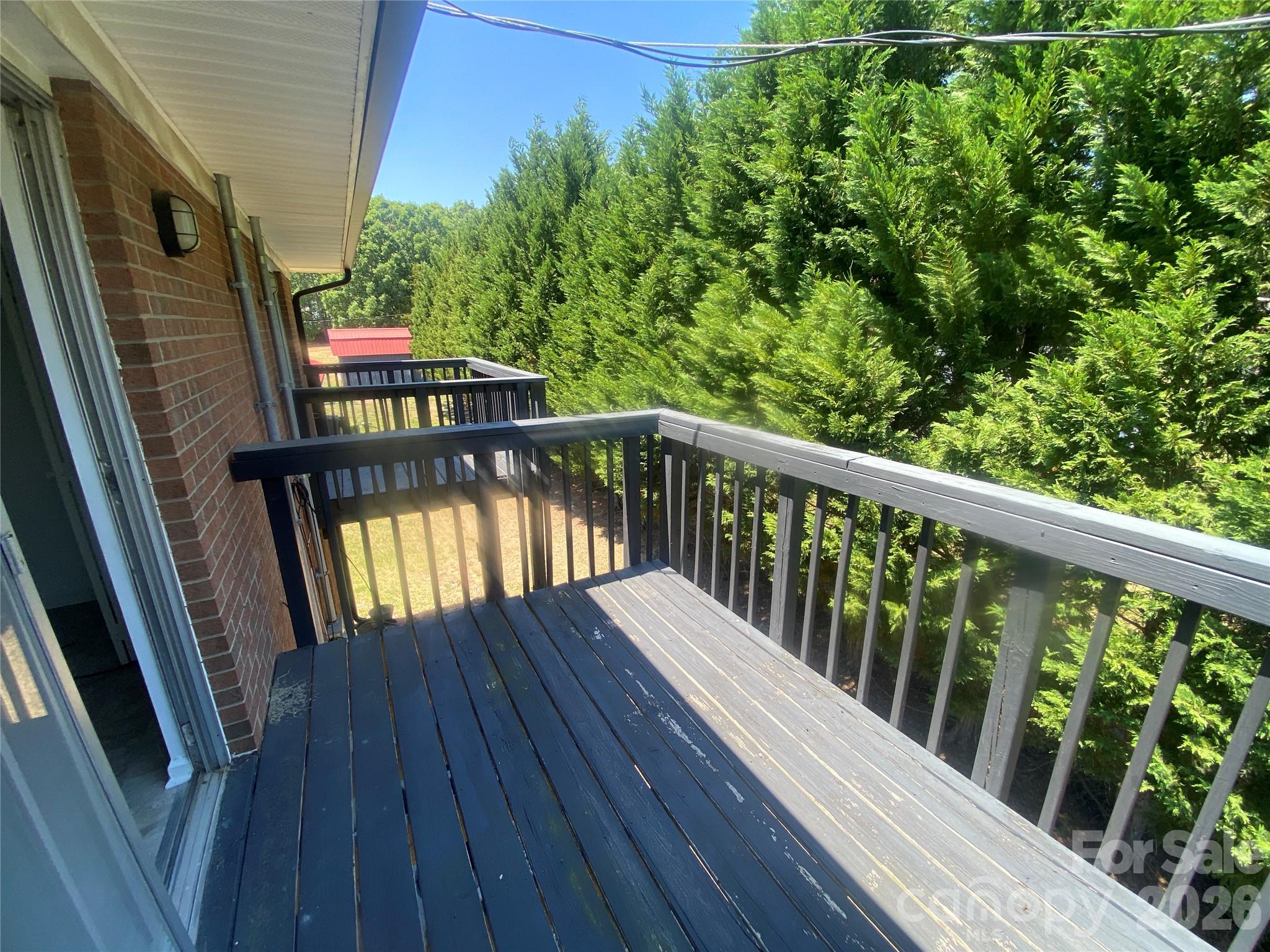 788 Coley Road Salisbury, NC 28146 - Photo 23 of 43 a view of balcony with wooden floor