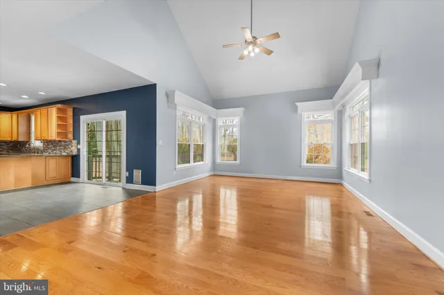 a outdoor space with windows