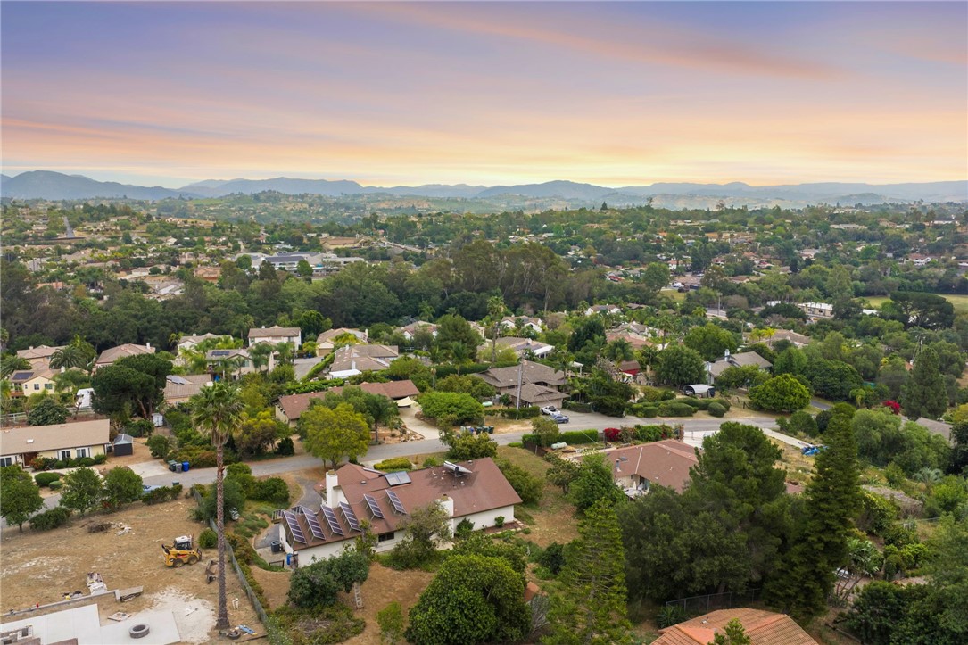665 Norwynn Lane Fallbrook, CA 92028 - Photo 45 of 51 an aerial view of residential houses with city view