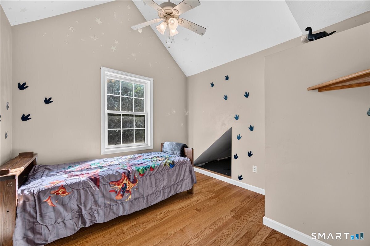 21 Thompson Road Franklin, CT 06254 - Photo 23 of 39 Bedroom #2 with crawl in cubby/play space