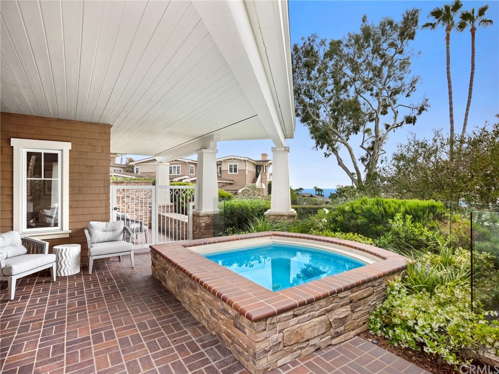 3 Stickley Drive Laguna Beach, CA 92651 - Photo 24 of 39 a swimming pool with outdoor seating and yard