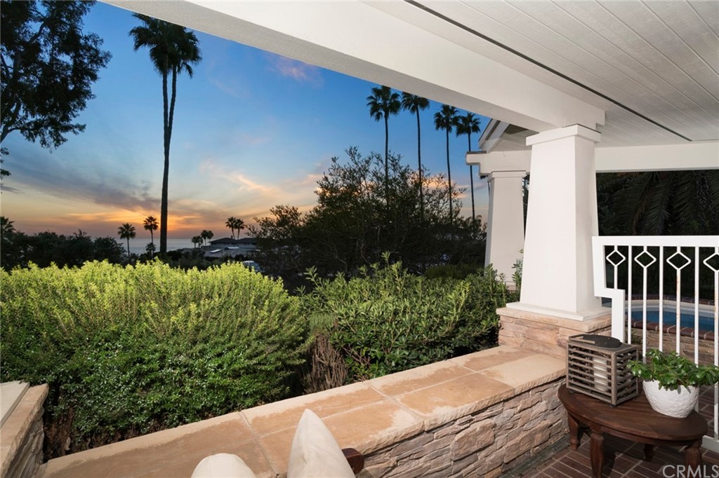 3 Stickley Drive Laguna Beach, CA 92651 - Photo 26 of 39 a view of a balcony with chairs potted plants