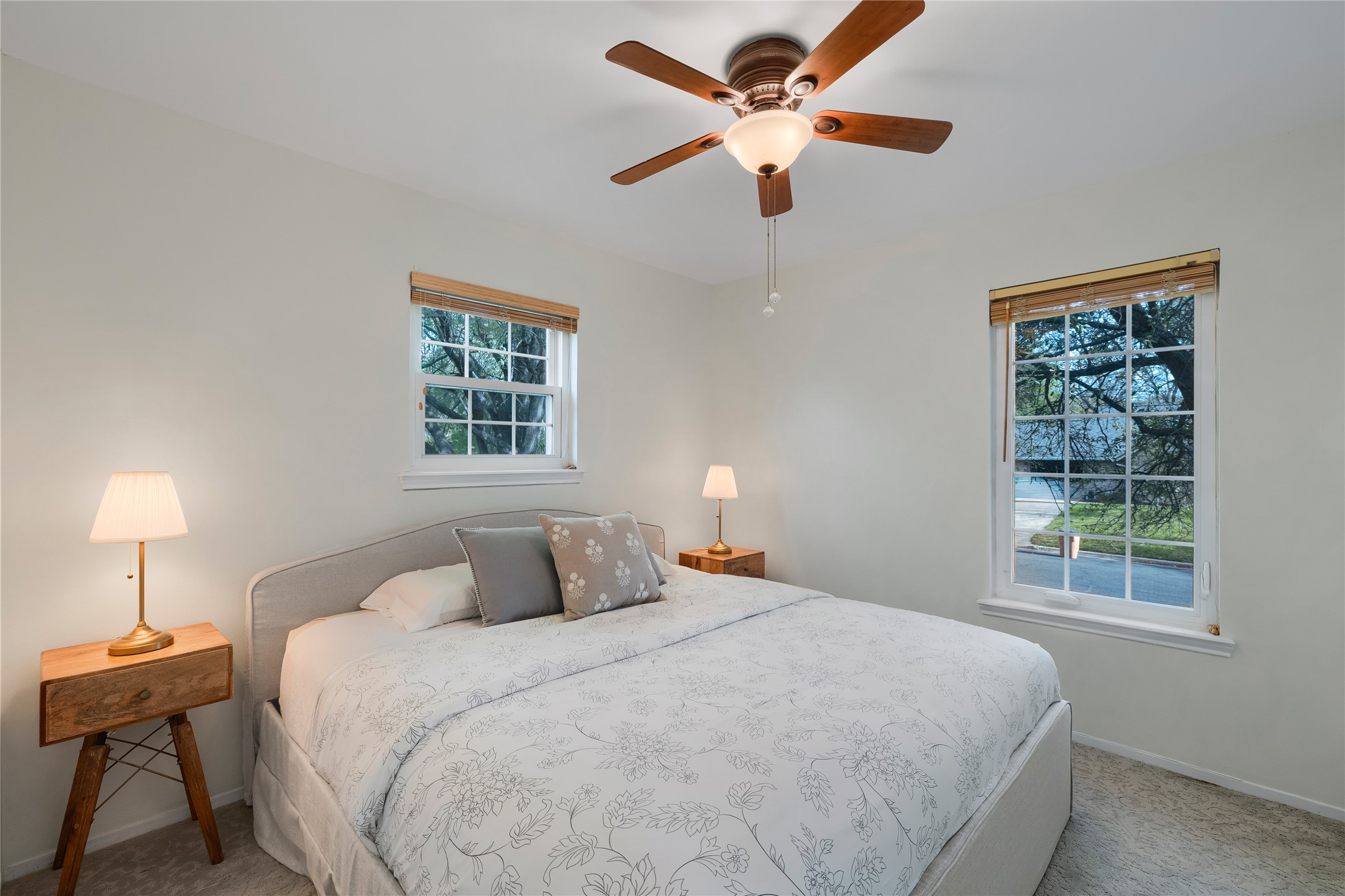 2403 Comburg Castle Way Austin, TX 78748 - Photo 26 of 40 Bedroom with ceiling fan and carpet flooring