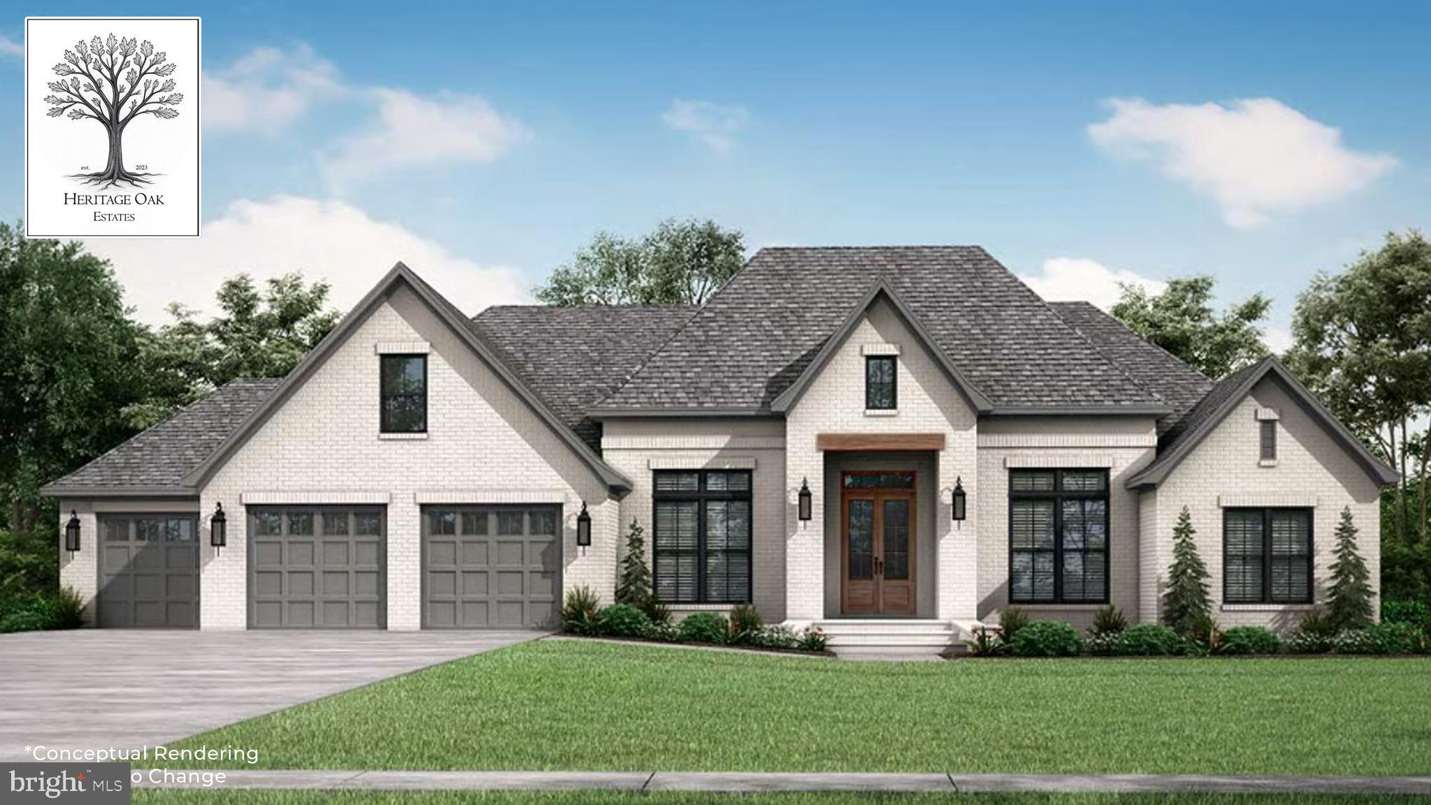 7452 Heritage Oak Terrace Middletown, MD 21769 - Photo 1 of 11 a front view of a house with a yard