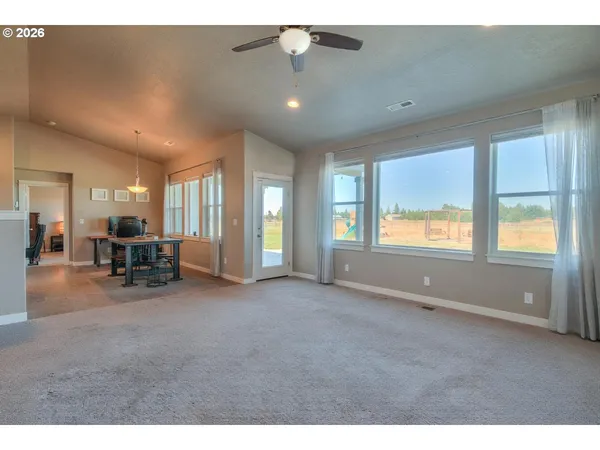 a view of empty room