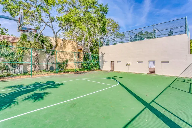 a view of a basket ball ground