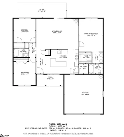 $319,000 | 400 Hill Lane, Mauldin, SC 29662
