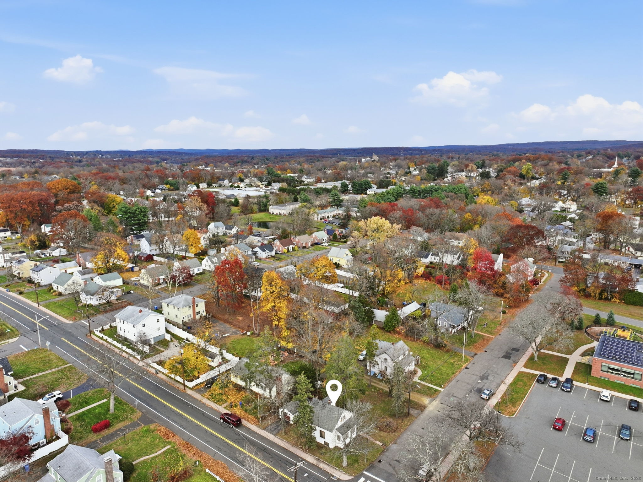 41 Windemere Street Manchester, CT 06042 - Photo 9 of 15 an aerial view of residential houses with outdoor space