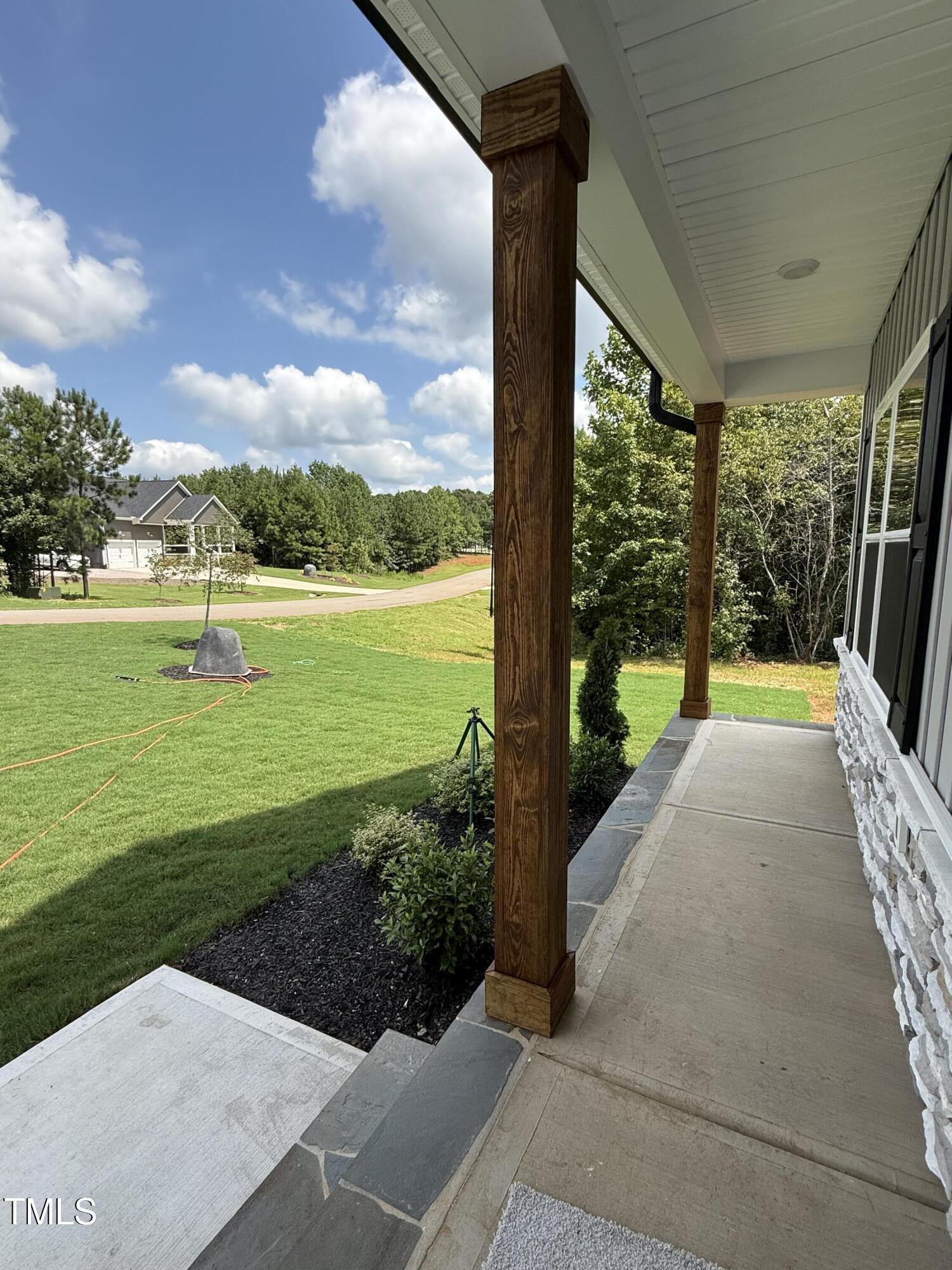 50 Moonraker Drive Spring Hope, NC 27882 - Photo 32 of 37 a view of a porch with a yard