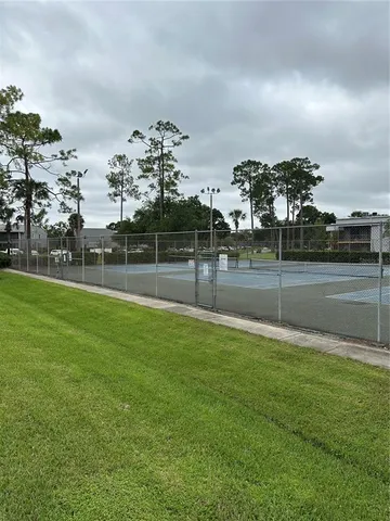 a view of a golf course