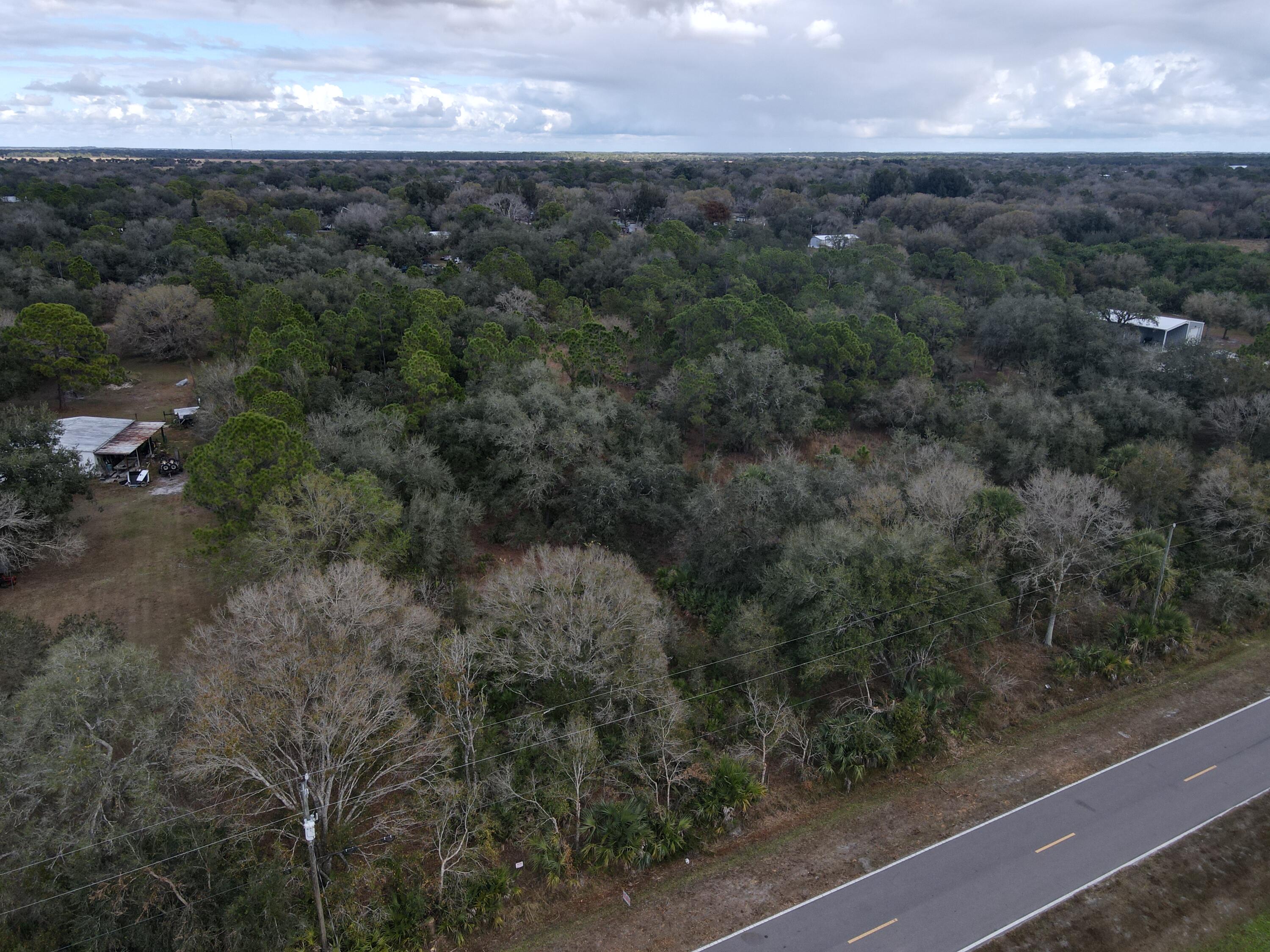 1245 Northwest 98th Street Okeechobee, FL 34972 - Photo 2 of 15 a view of a yard next to a road