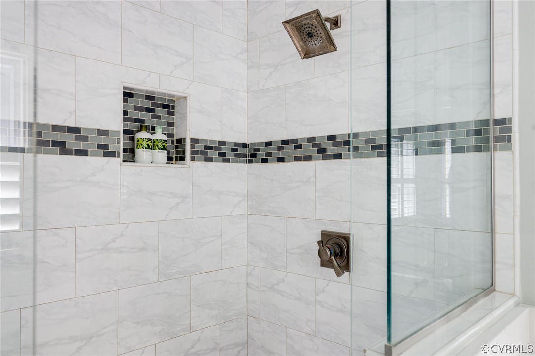 13331 Kingsmill Road Midlothian, VA 23113 - Photo 31 of 49 a bathroom with a shower