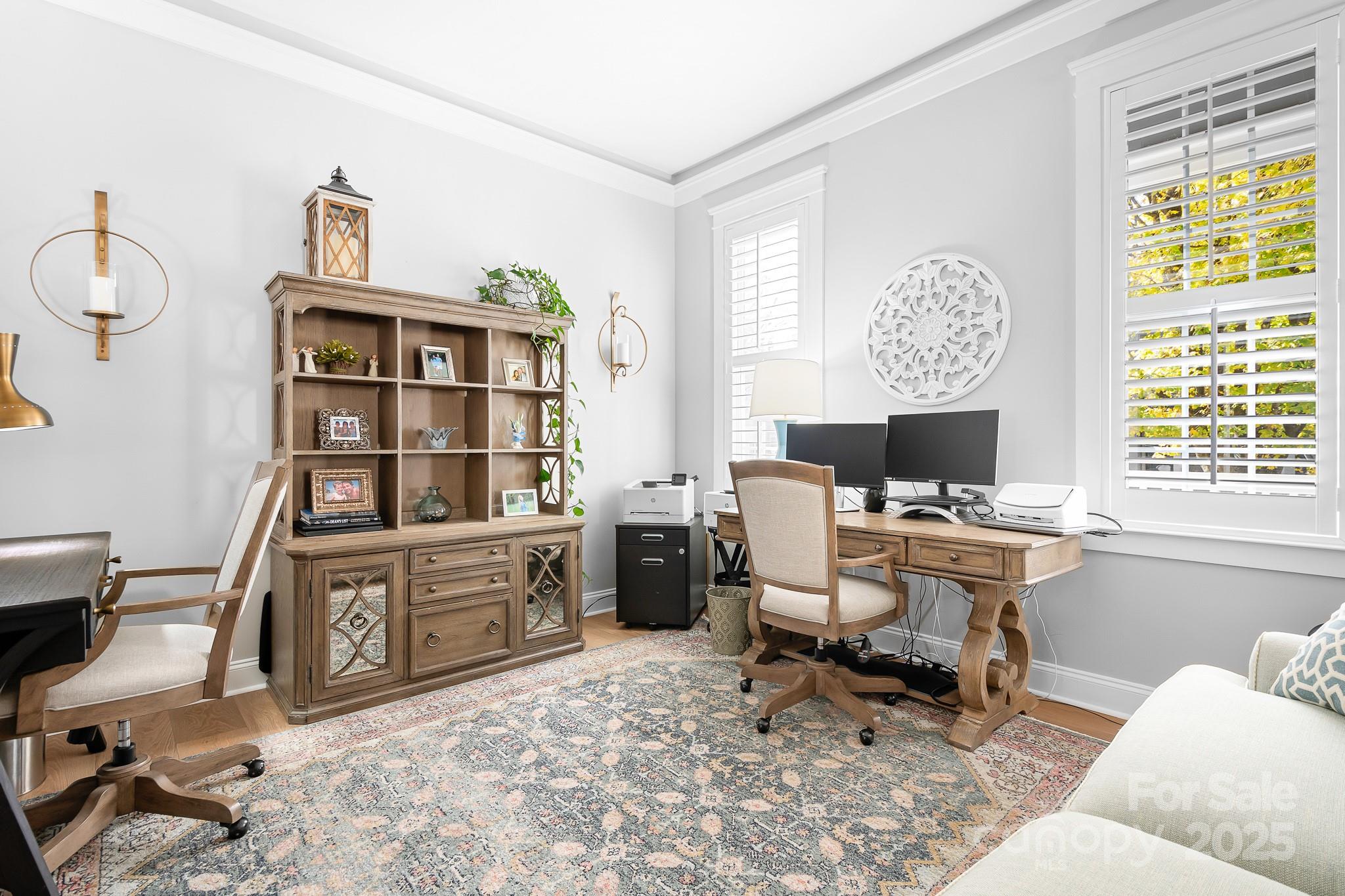 15826 Trenton Place Road Huntersville, NC 28078 - Photo 5 of 32 a view of a workspace with a window