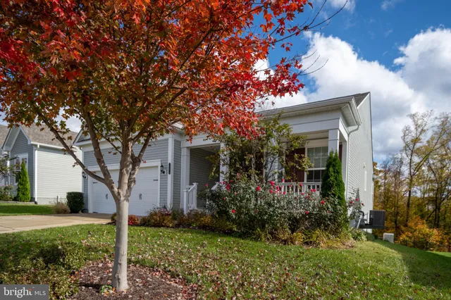 a view of a door and a garage