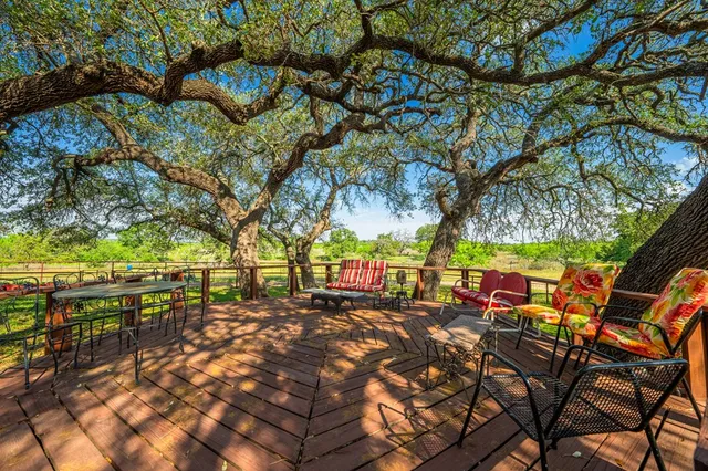 a view of outdoor space with seating area