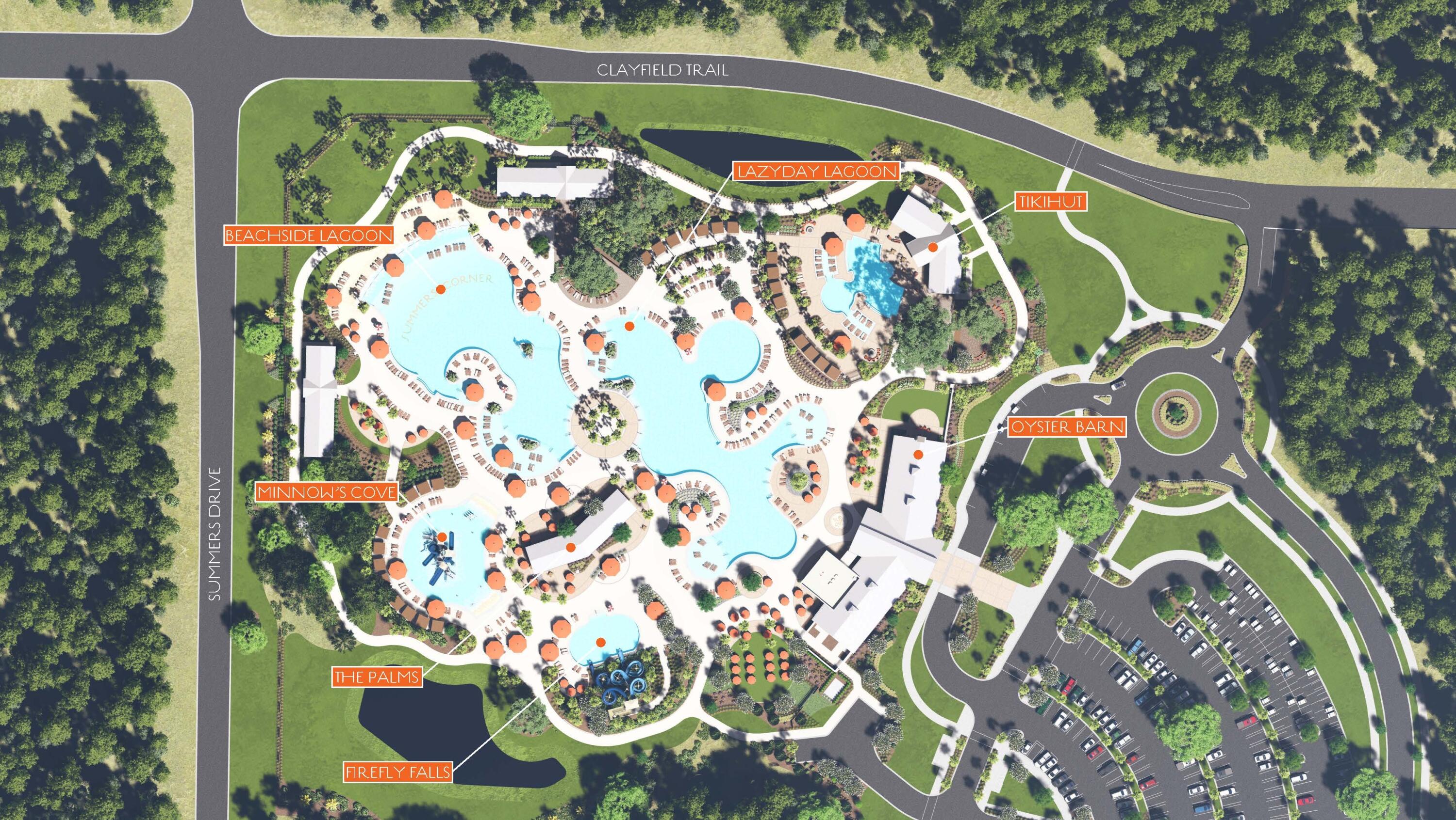 1022 Red Turnstone Run Summerville, SC 29485 - Photo 13 of 16 CRS_TheClub_SummersCorner_Pic_Aerial_Map